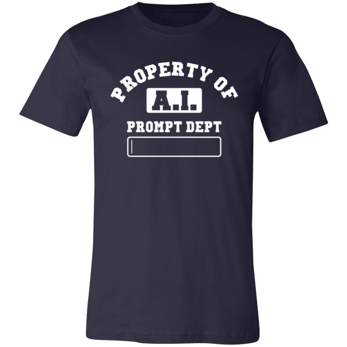 Property of AI - Prompt Dept (White ink) - Image 3